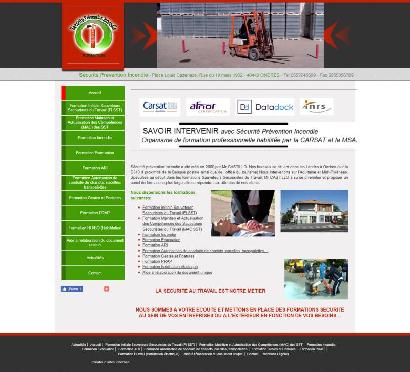 Sécurité prévention Incendie
