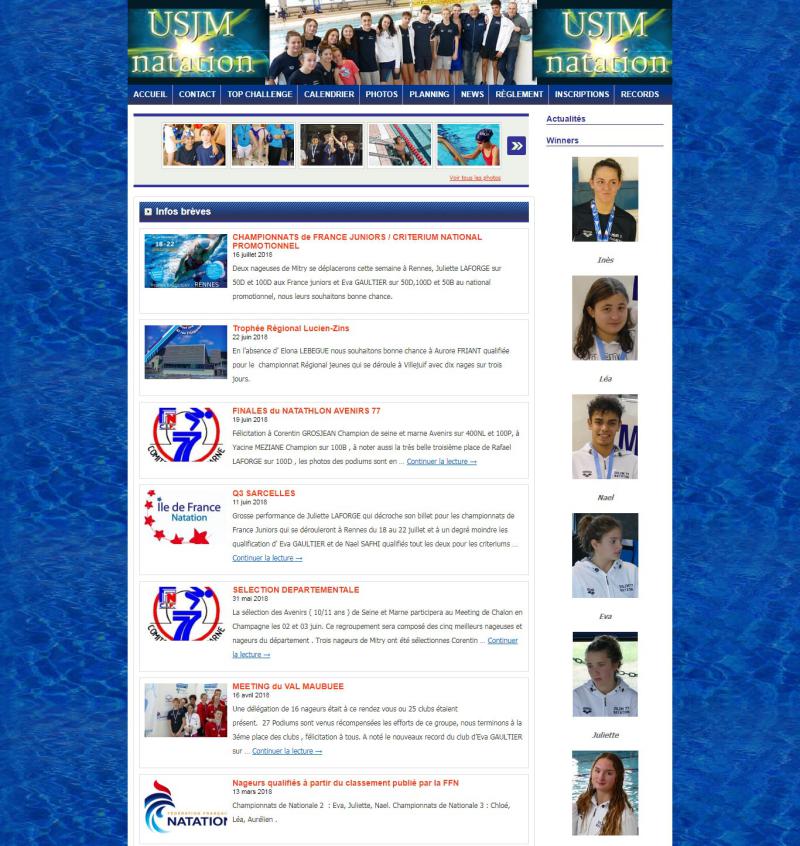 USJM Natation