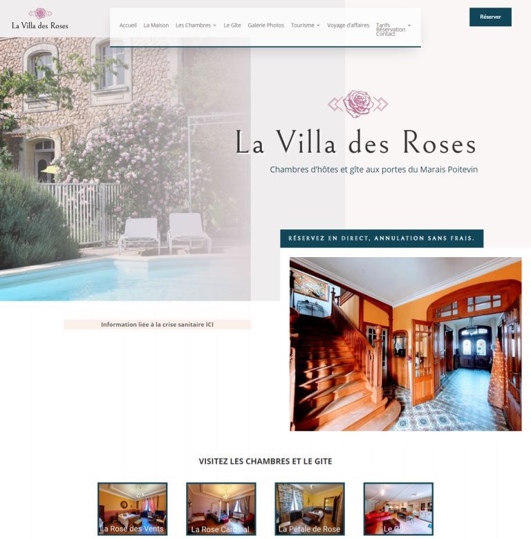La villa des roses
