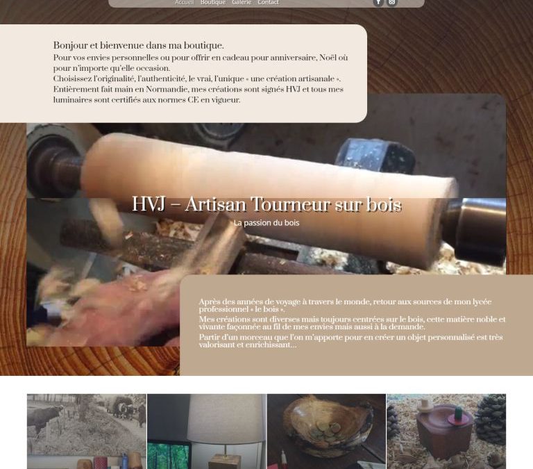 HVJ Artisan Tourneur sur bois
